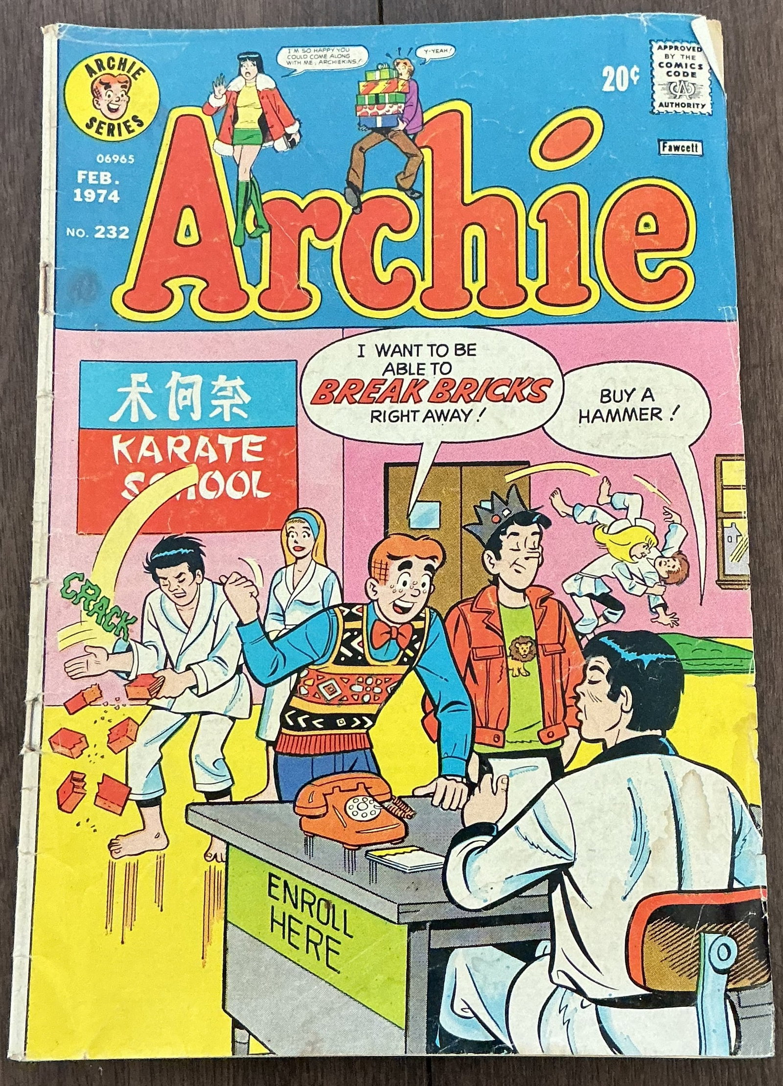 Archie Series 1974 Archie No. 232 (1 of 4)