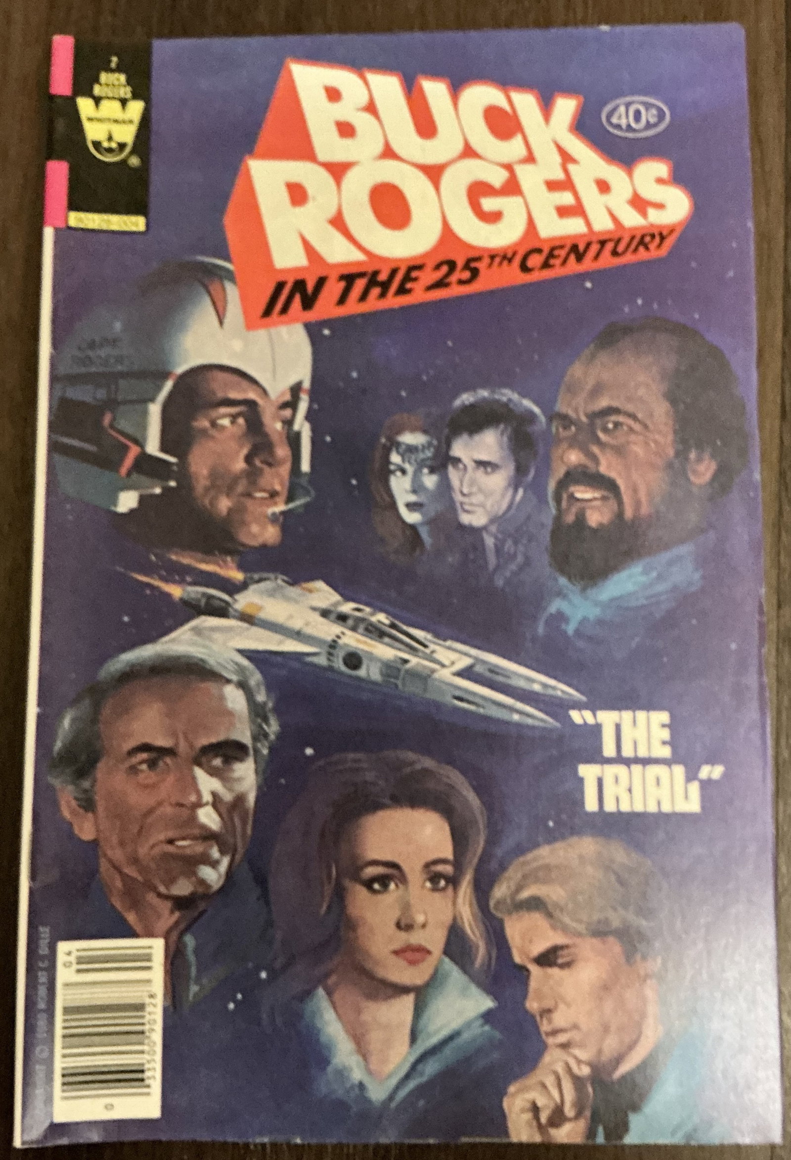 Buck Rogers in the 25th Century The Trial 1980: Buck Rogers in the 25th Century The Trial 1980 published by Whitman during the height of the late-1970s science fiction boom inspired by the popular television series starring Gil Gerard and Erin Gray