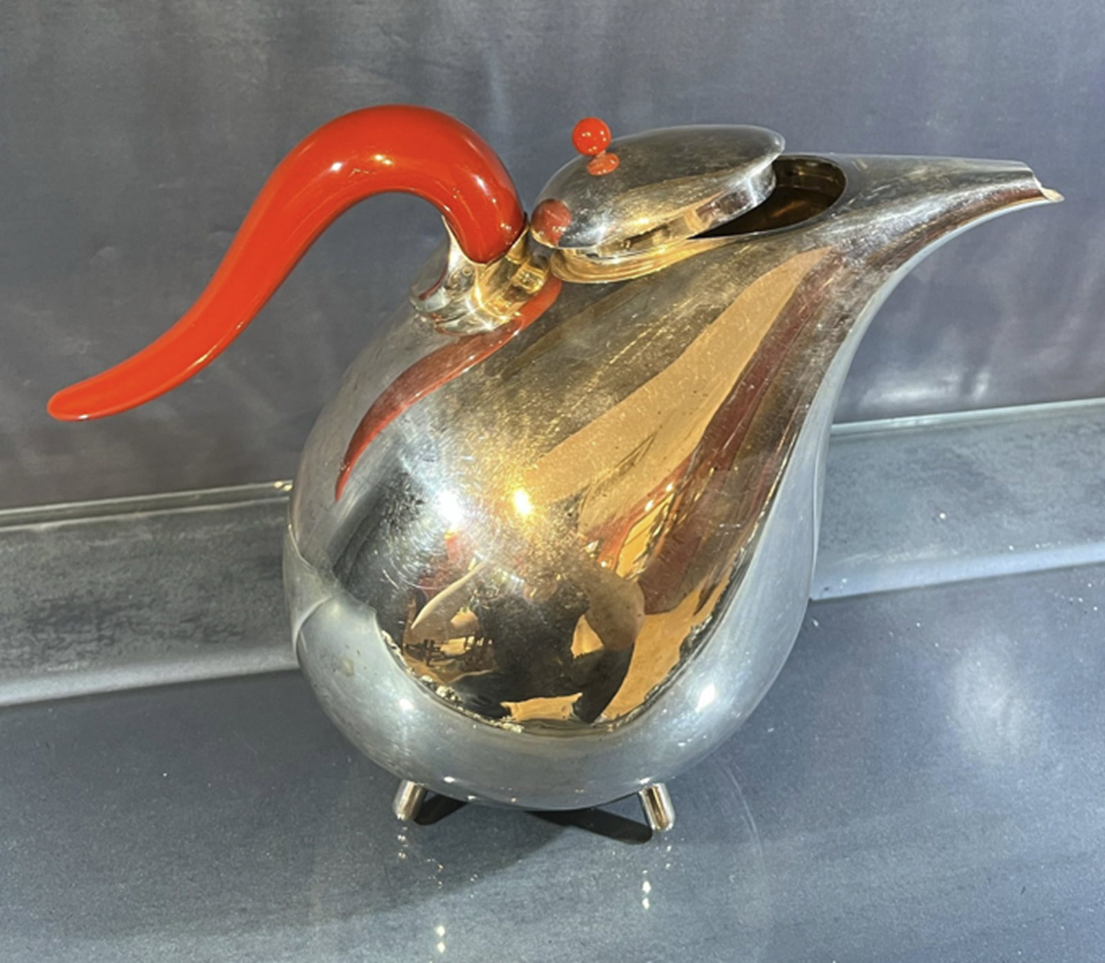 Pomellato Sterling Silver Teapot - Made in Italy (1 of 6)