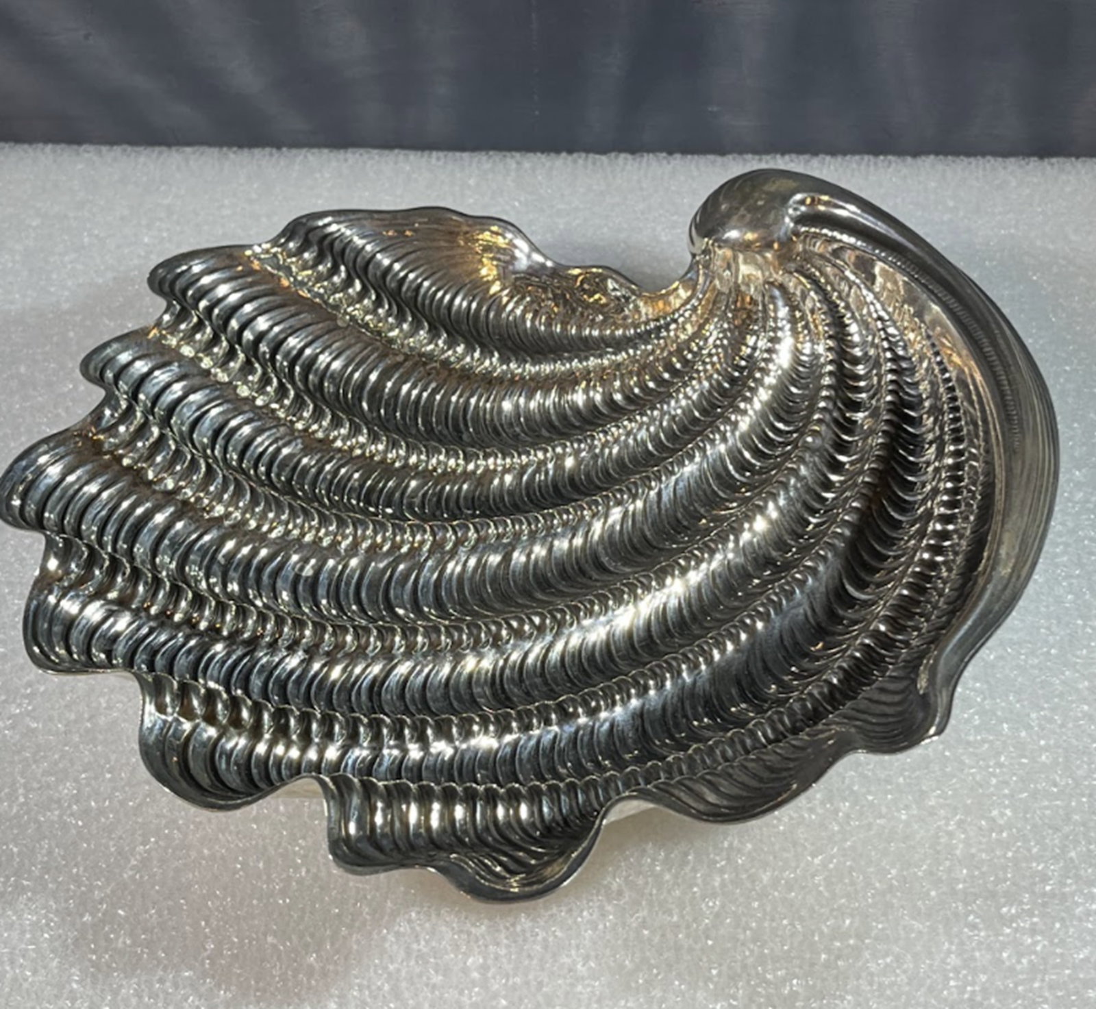 Gianmaria Buccellati Sterling Silver Tridacna III Shell Dish - Made in Italy (1 of 6)