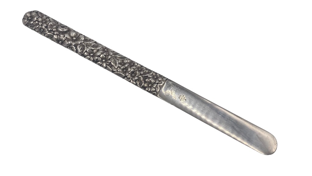 Gorham Sterling Silver Repousse Page Turner/ Letter Opener from 1890 (1 of 4)