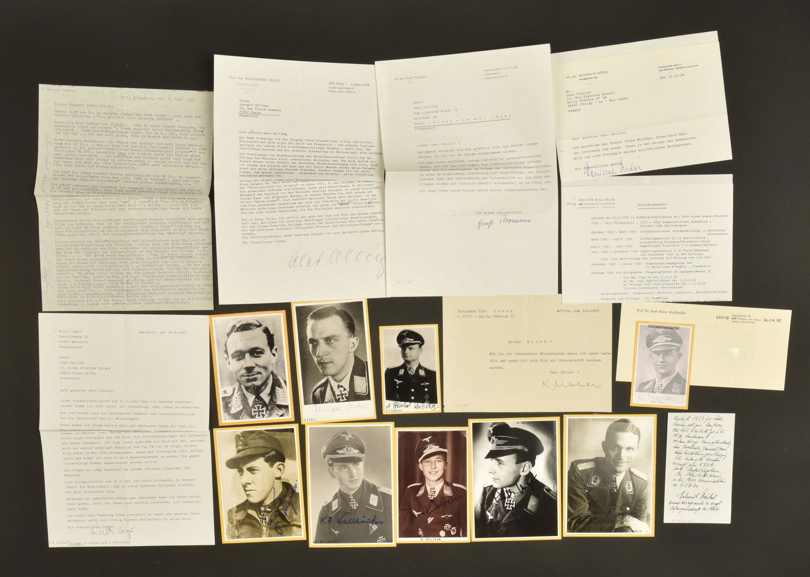 Autographes RK LW. RK LW autographs. (1 of 4)