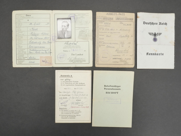 Document Allemand. German Documents.