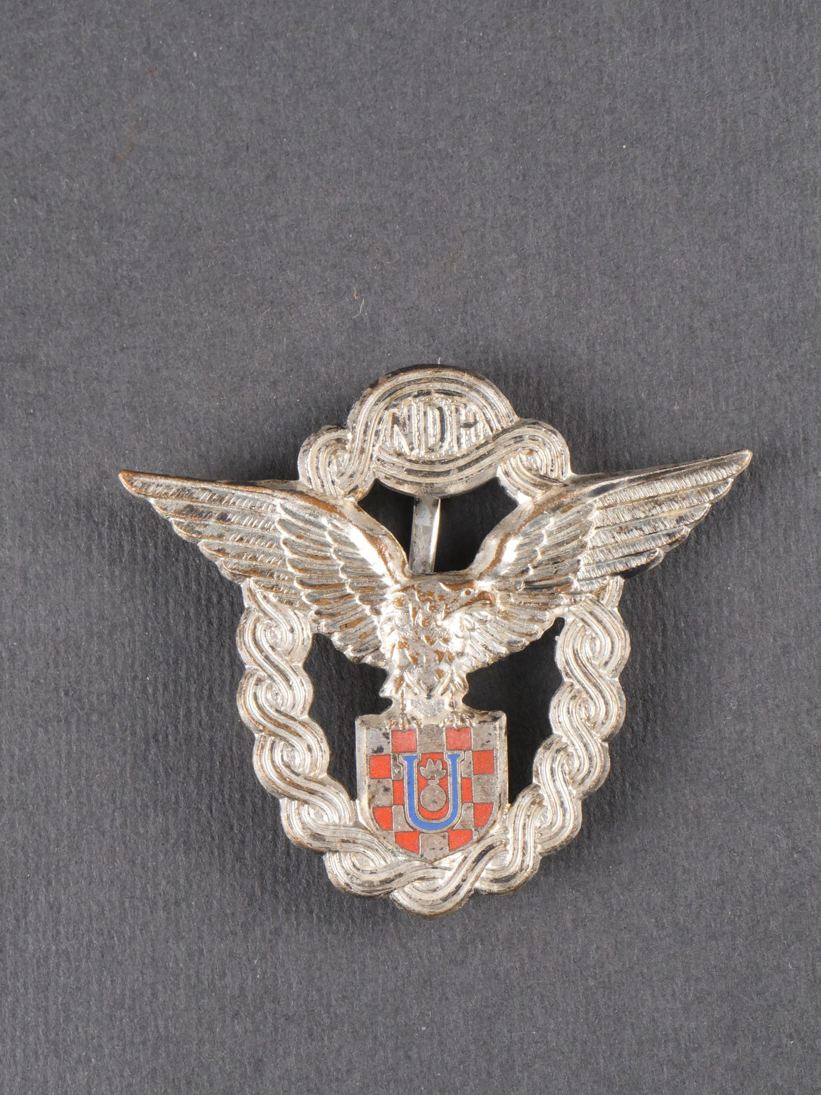 Brevet de pilote observateur Croate. Croatian pilot-observer badge (1 of 5)