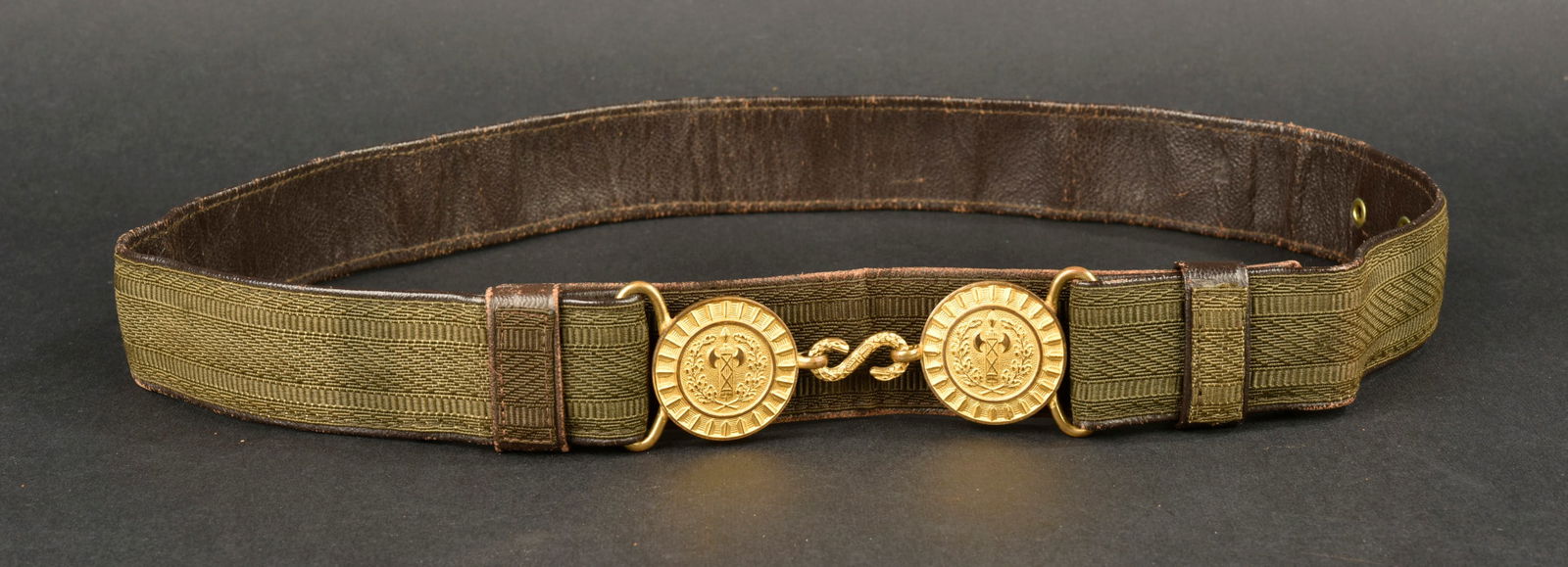 Ceinturon modele 1941 de Prefet. 1941 Pattern Belt of a Prefect. (1 of 7)