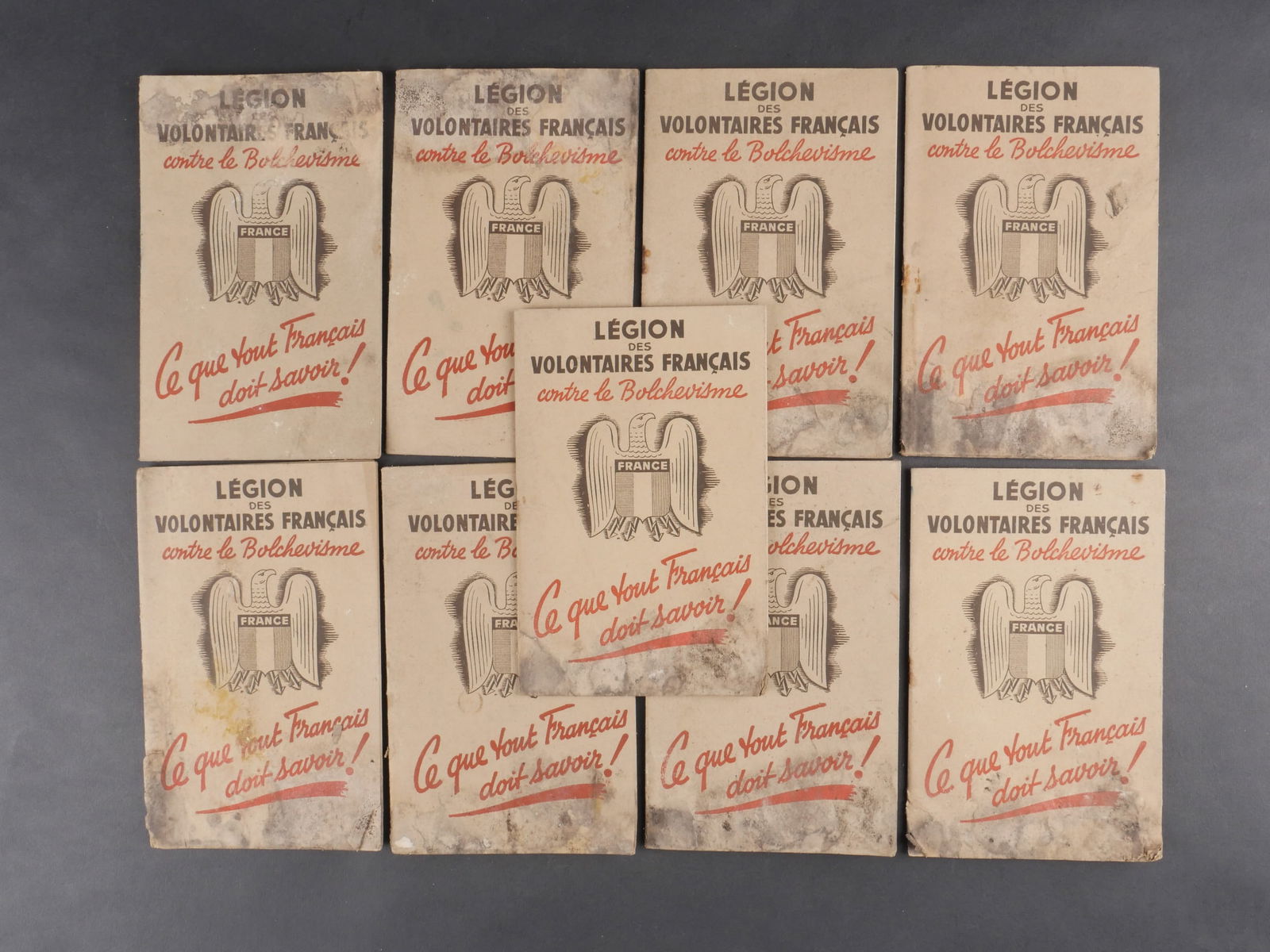 Legion des Volontaires francais. French Volunteers Legion. (1 of 6)