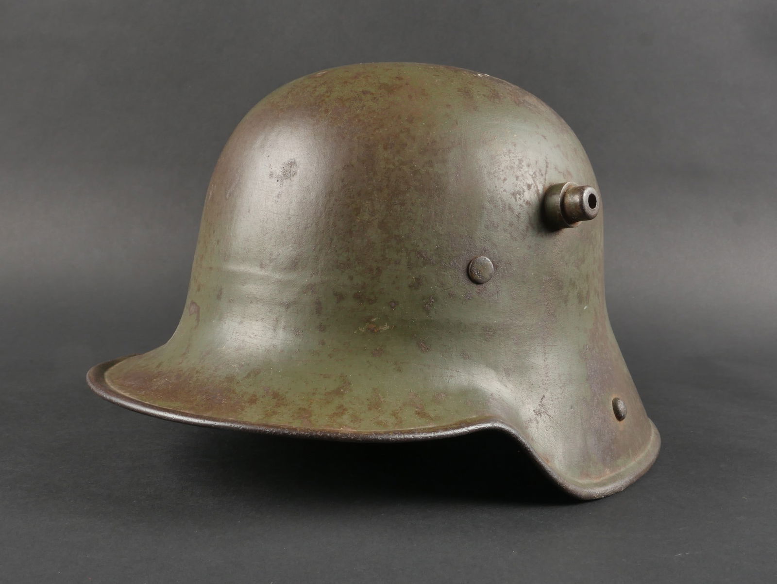 Casque allemand Stahlhelm M1916 feldgrau. German Field-Grey M1916 Stahlhelm (1 of 13)