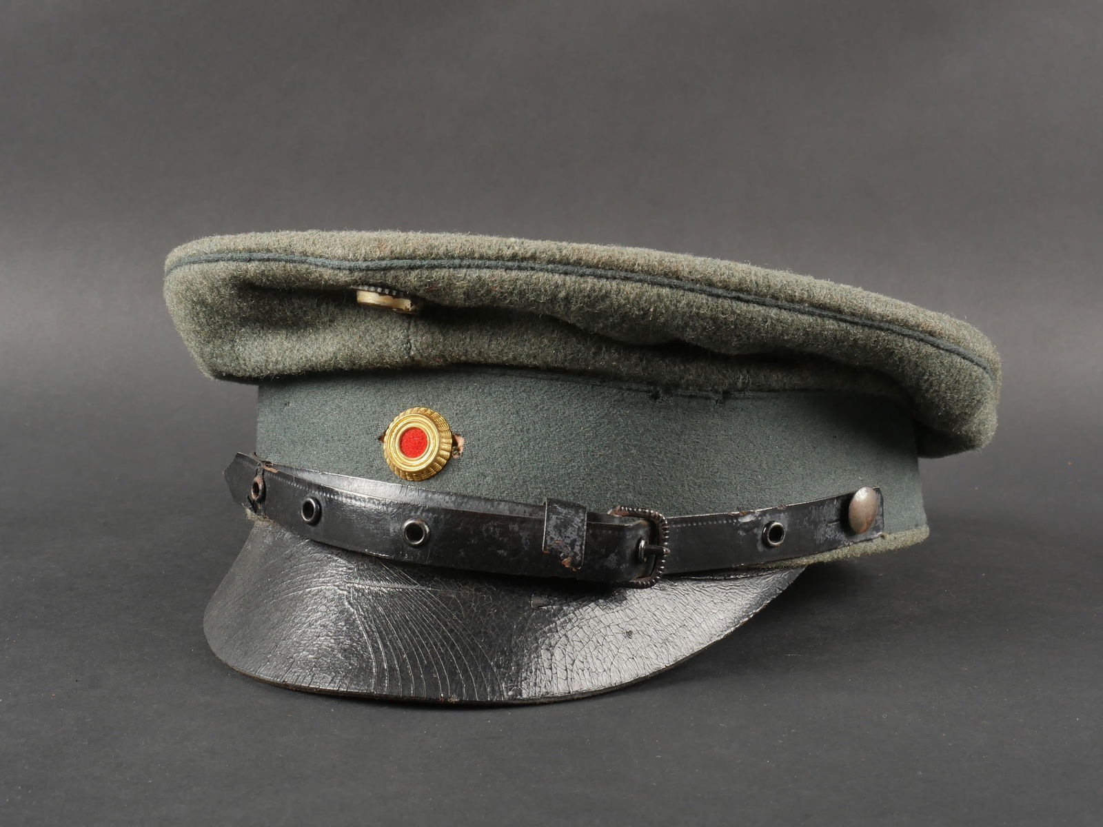 Casquette allemande modele 1917 de sous-officier superieur badois. German Model 1917 Cap, Senior (1 of 15)