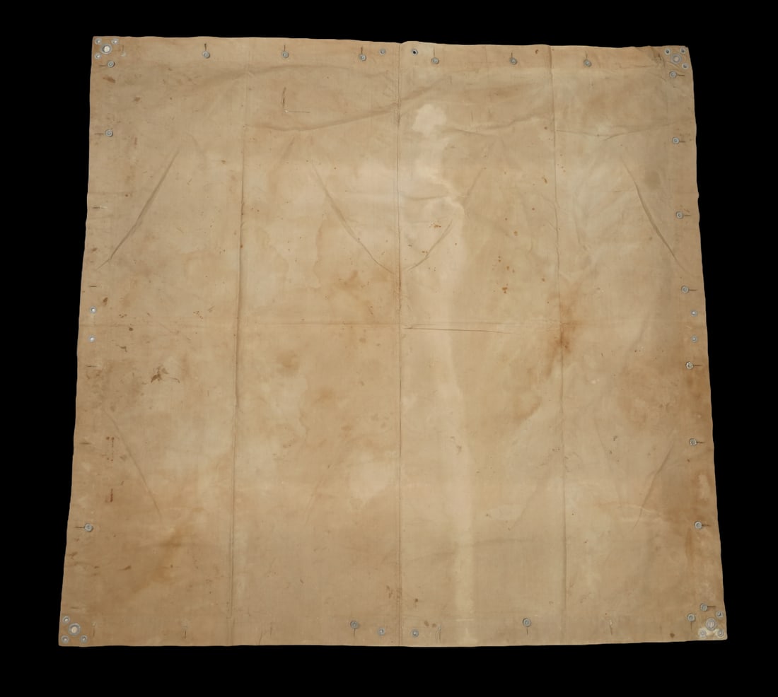 Toile de tente allemande Zeltplane M1892 saxonne. Saxon Tent Section Zeltplane M1892 (1 of 10)