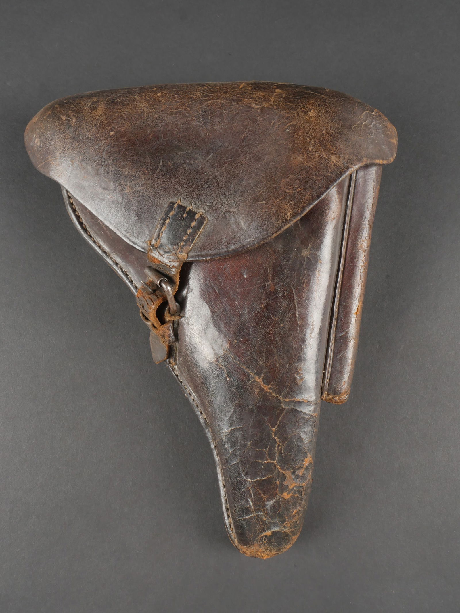 Etui pour Luger P08 date 1918. Luger P08 Holster, Dated 1918 (1 of 6)
