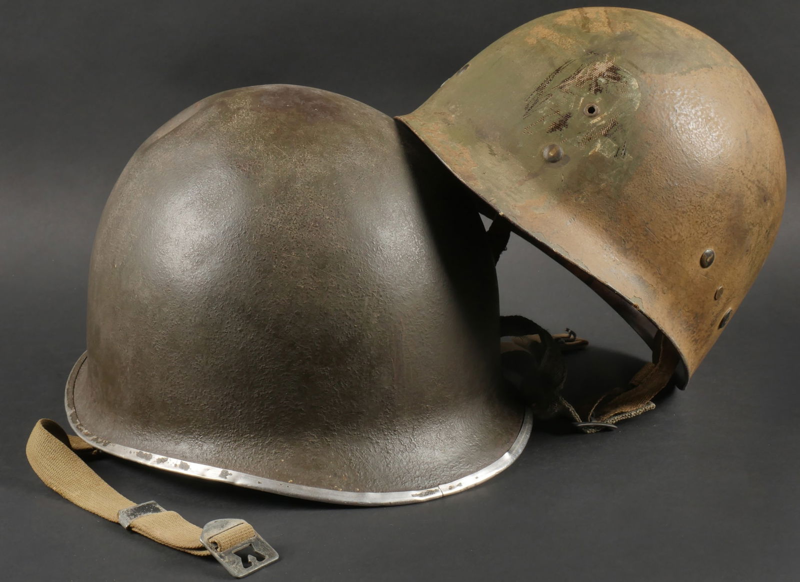 Casque USM1 Parachutiste. US M1 paratrooper helmet (1 of 20)