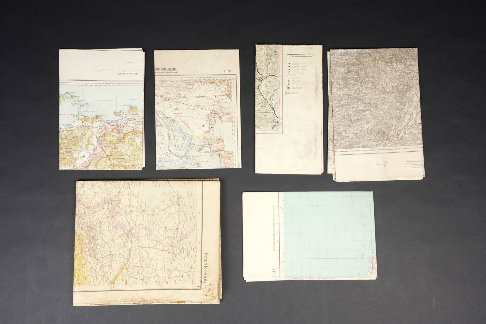 Cartes allemande. German maps. (1 of 14)