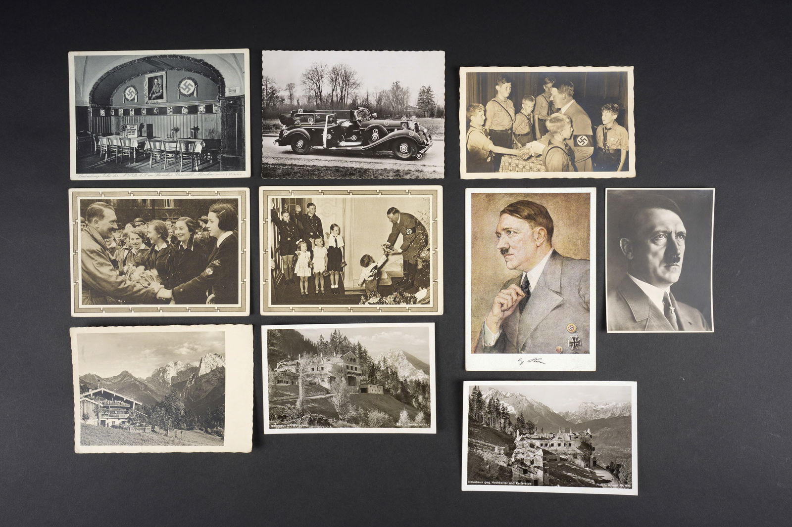 Cartes postales du Chancelier allemand. Postcards of the German Chancellor (1 of 4)