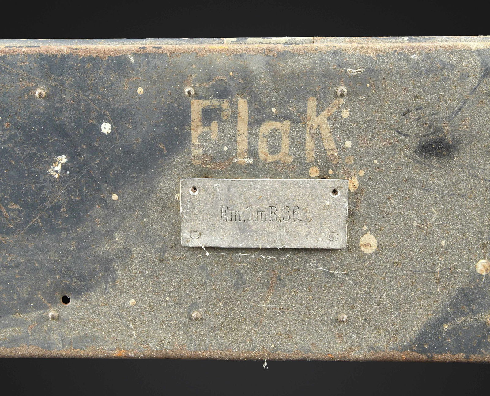 Caisse de telemetre Flak. - 2