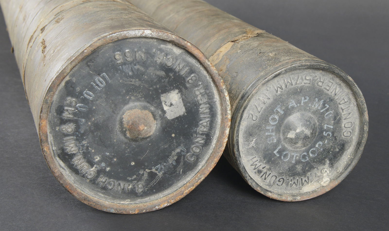 Containers pour obus US. US shell containers - 2