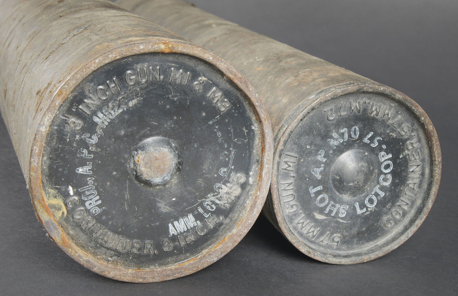 Containers pour obus US. US shell containers - 3