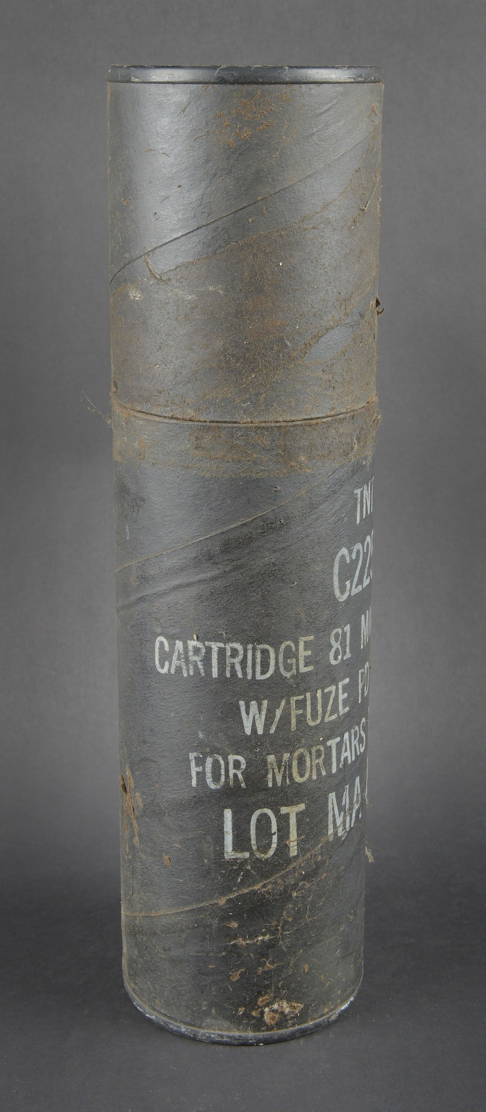 Container pour obus de mortier US. US mortar shell container - 3