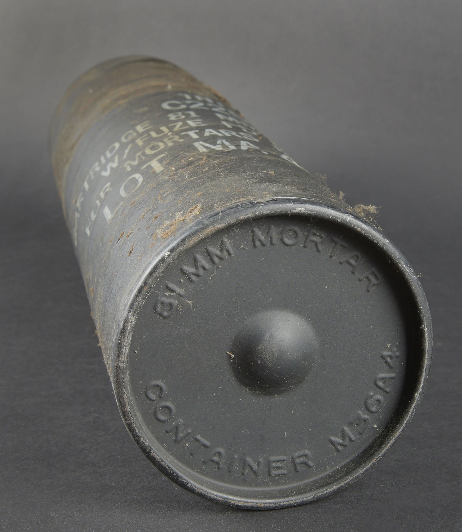Container pour obus de mortier US. US mortar shell container - 4