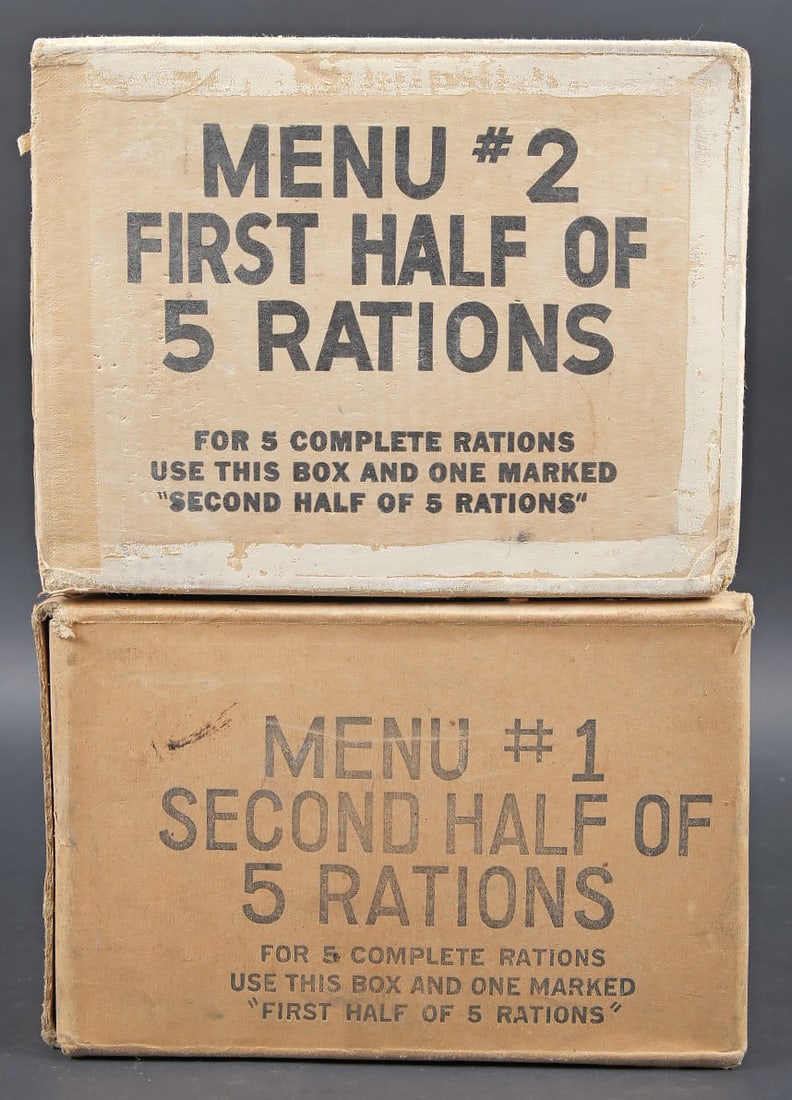 Caisses de ration US. US ration crates - 6