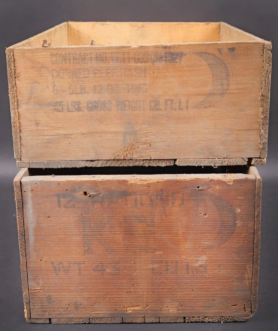 Caisses de ration US. US ration crates - 6