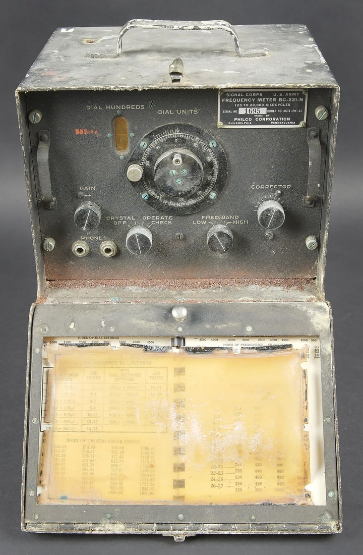 Frequency Meter BC-221 N. Frequency Meter BC-221N (1 of 9)