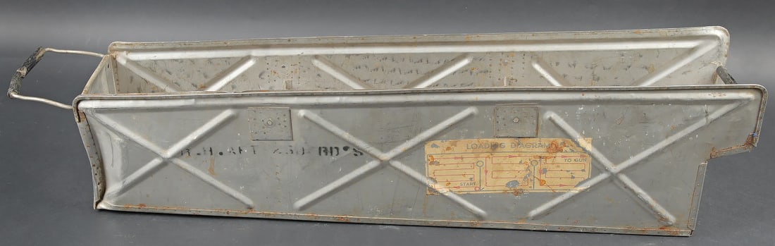 Chargeurs de munition pour forteresses volantes. Ammunition belts for Flying Fortress (1 of 8)