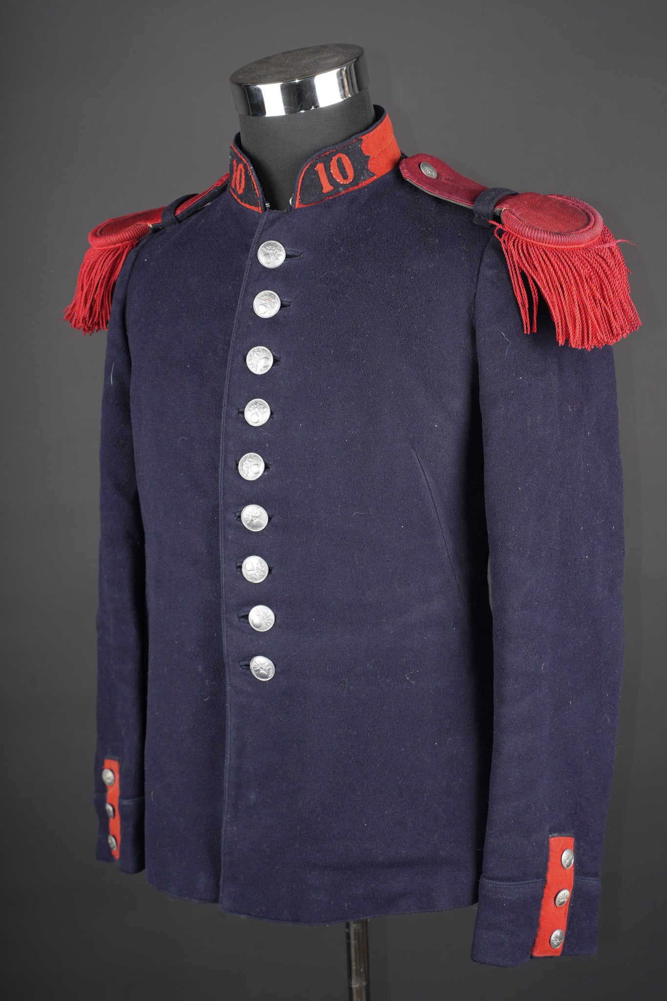 Tunique de cuirassier troupe 1900. Trooper’s cuirassier tunic model 1900. (1 of 13)