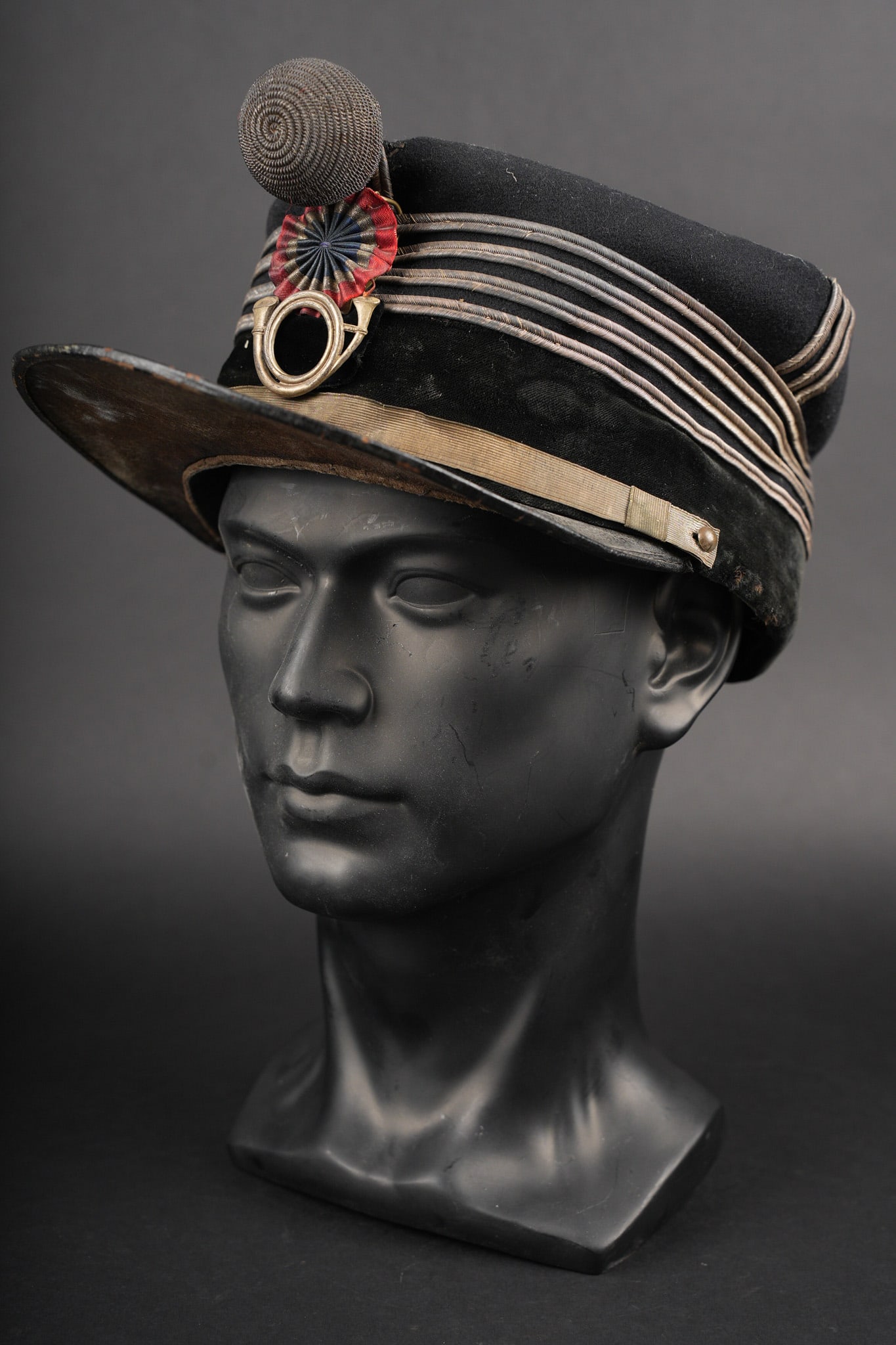 Kepi foulard de commandant chasseurs. Chasseurs commanding officer’s scarf-kepi. (1 of 11)