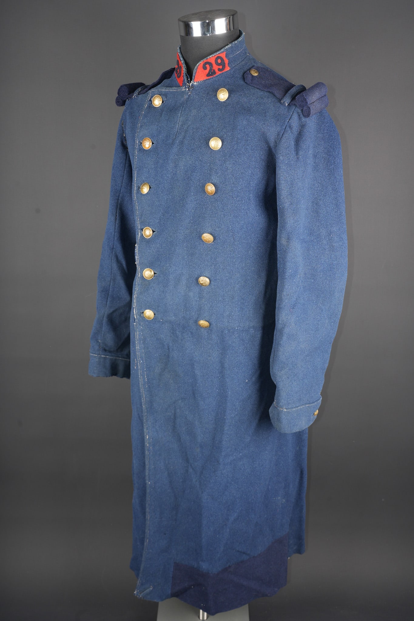 Capote 1877 29eme de ligne. Greatcoat, Model 1877, 29th Line Infantry Regiment (1 of 12)