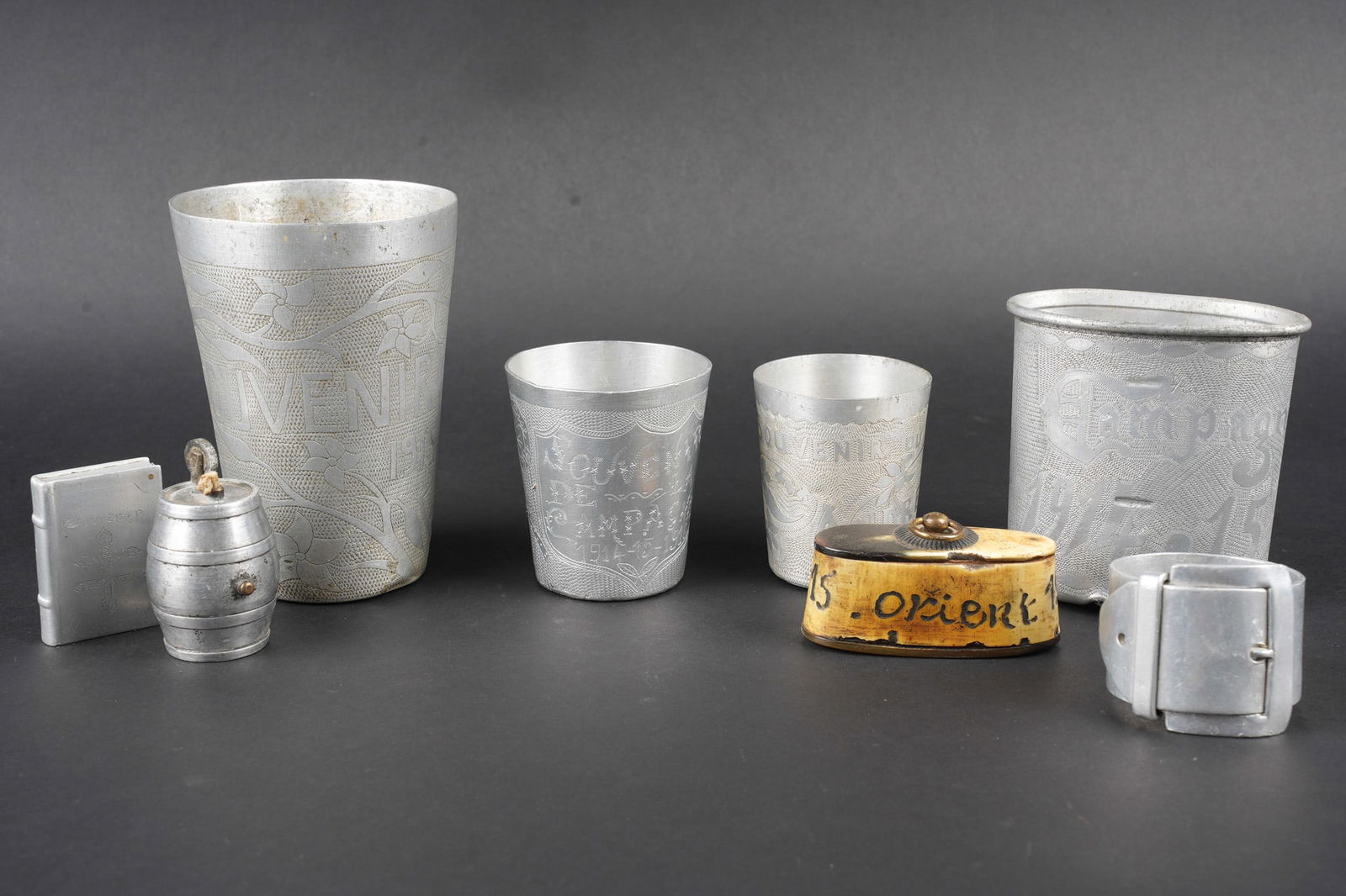 Lot artisanat de tranchees. Lot of trench art (1 of 7)