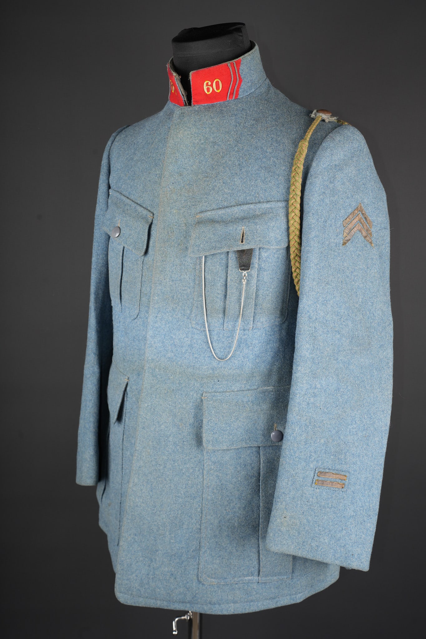 Uniforme 1913 du 60eme d artillerie. Uniform Model 1913, 60th Artillery Regiment (1 of 20)