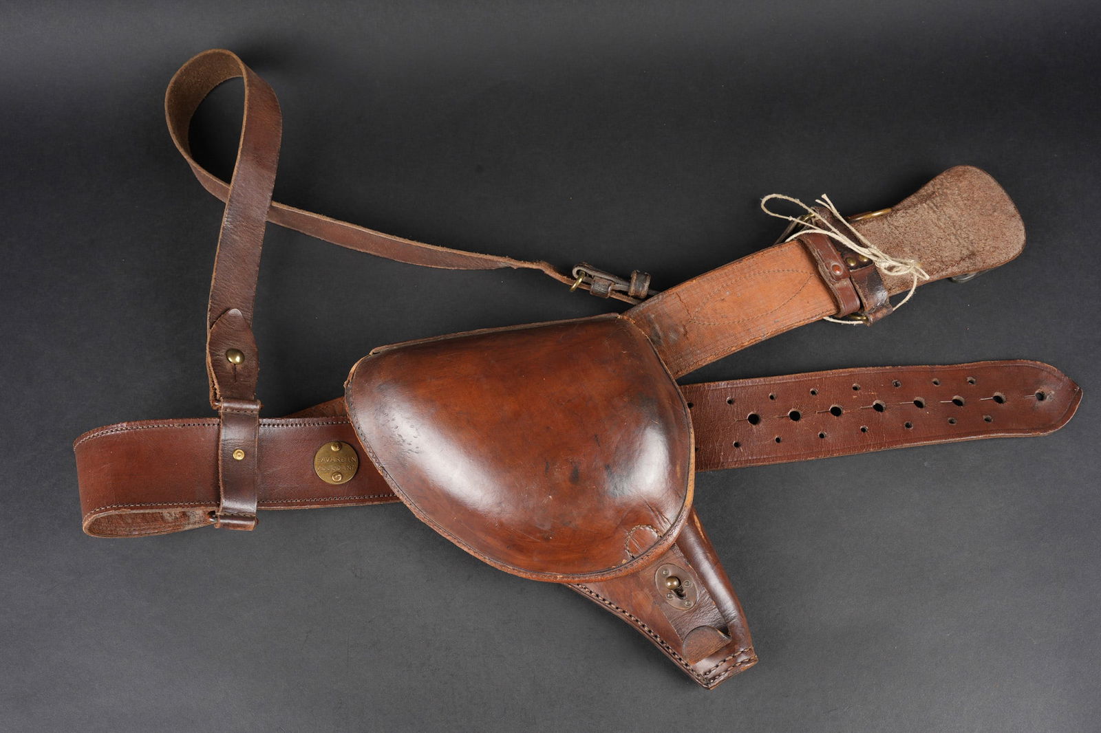 Etui 1892 et ceinturon nominatif. Model 1892 holster and named belt (1 of 14)
