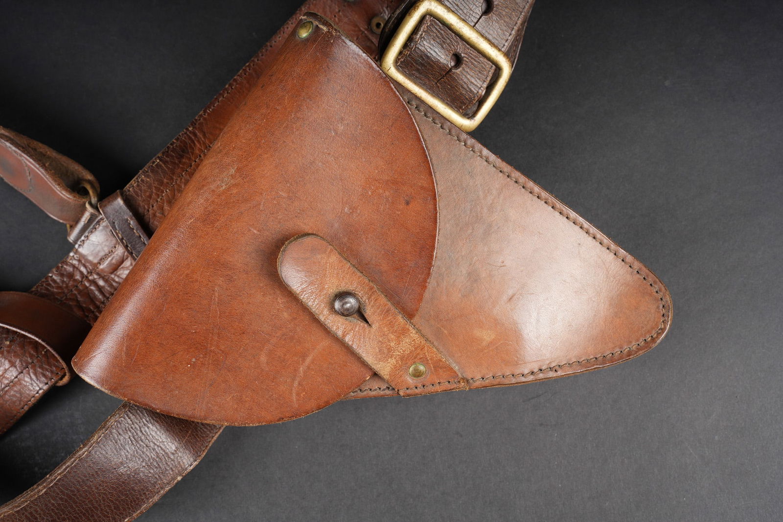 Etui Ruby date 1917. Ruby pistol holster dated 1917 - 4
