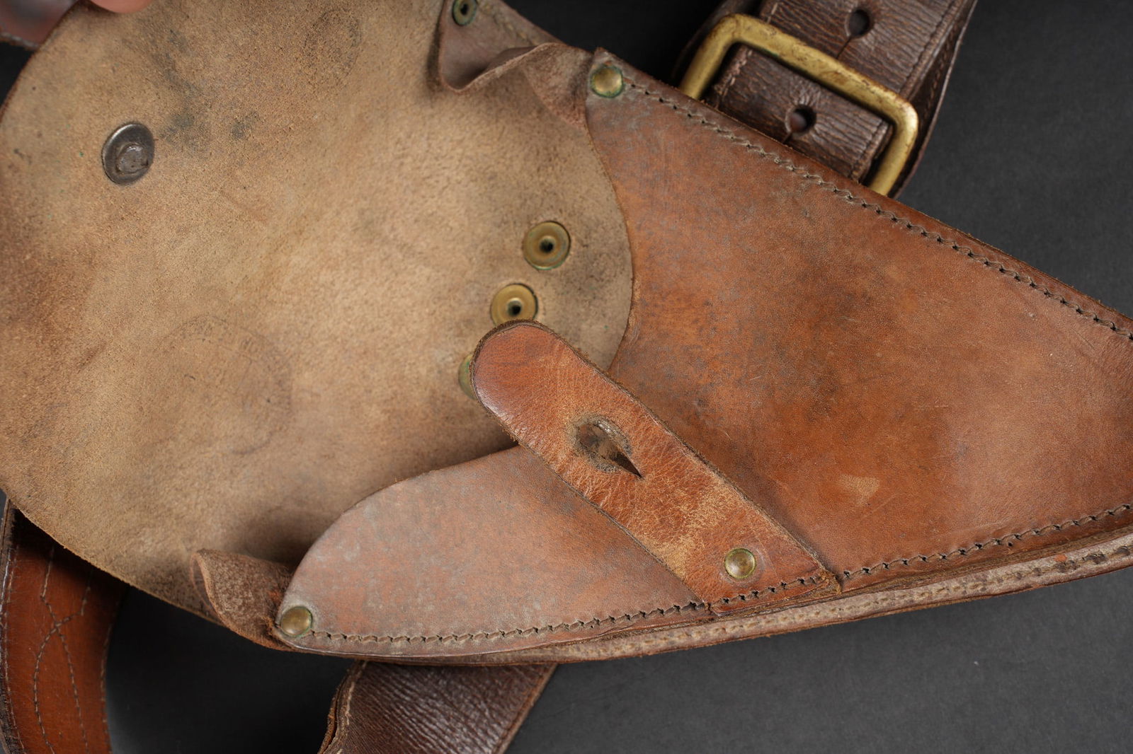 Etui Ruby date 1917. Ruby pistol holster dated 1917 - 7