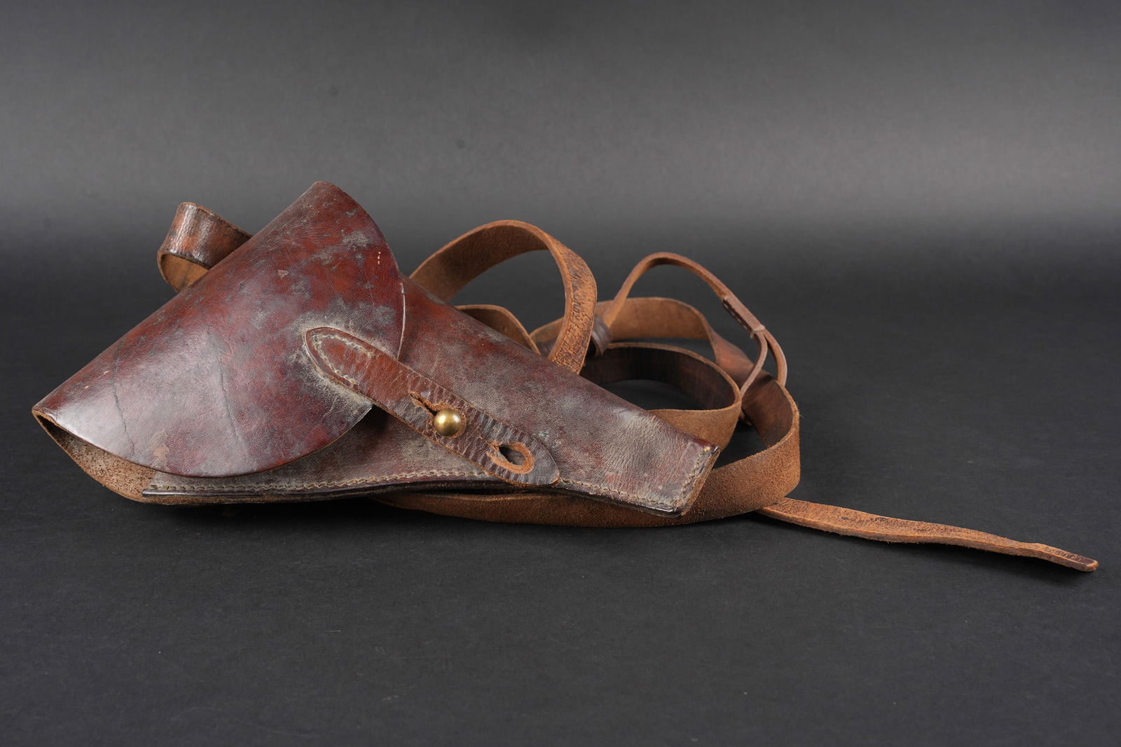 Etui jambon 1892 simplifie. Simplified model 1892 revolver holster (1 of 4)