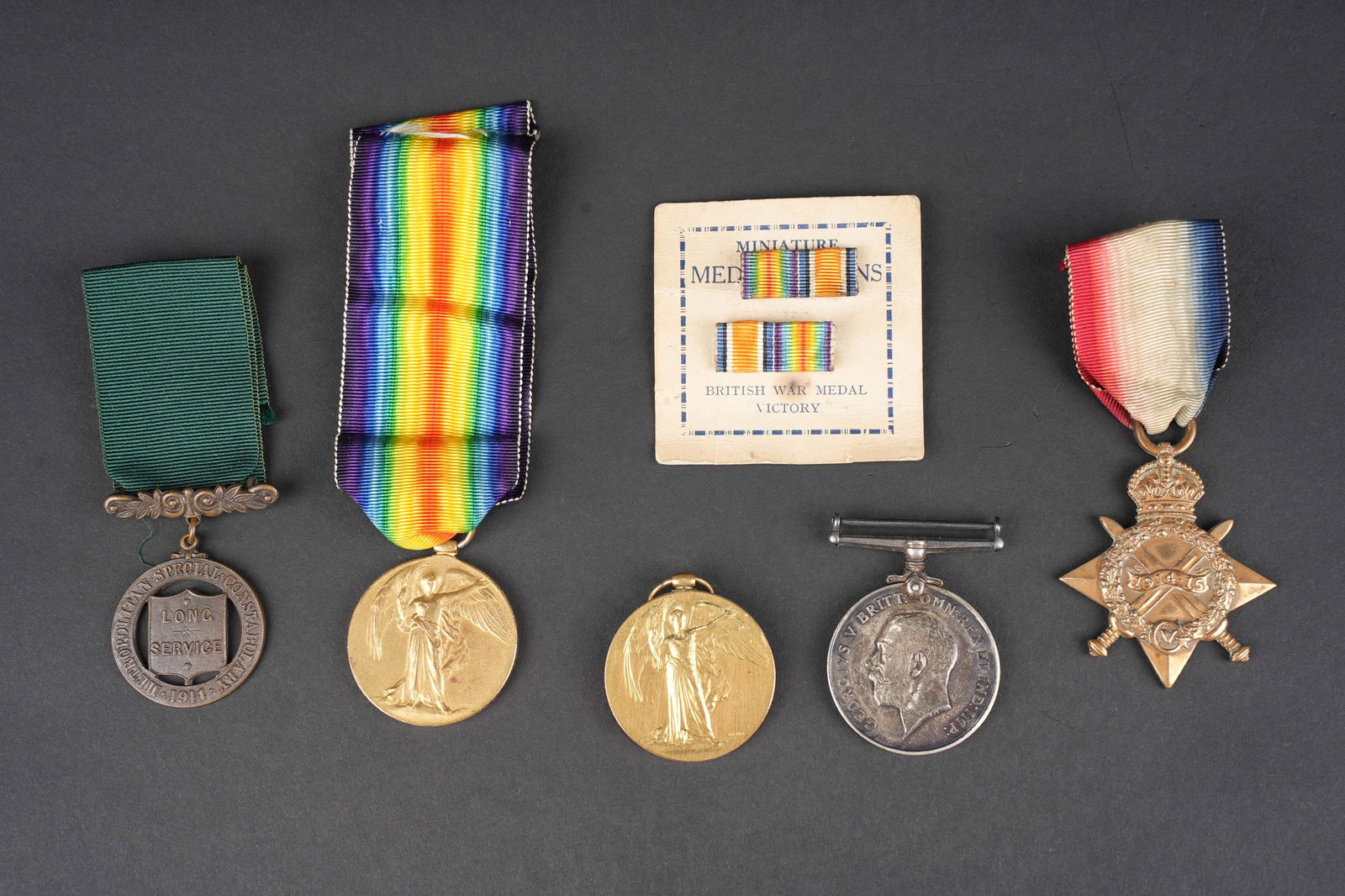Medailles britannique WWI. WWI british medals. (1 of 10)