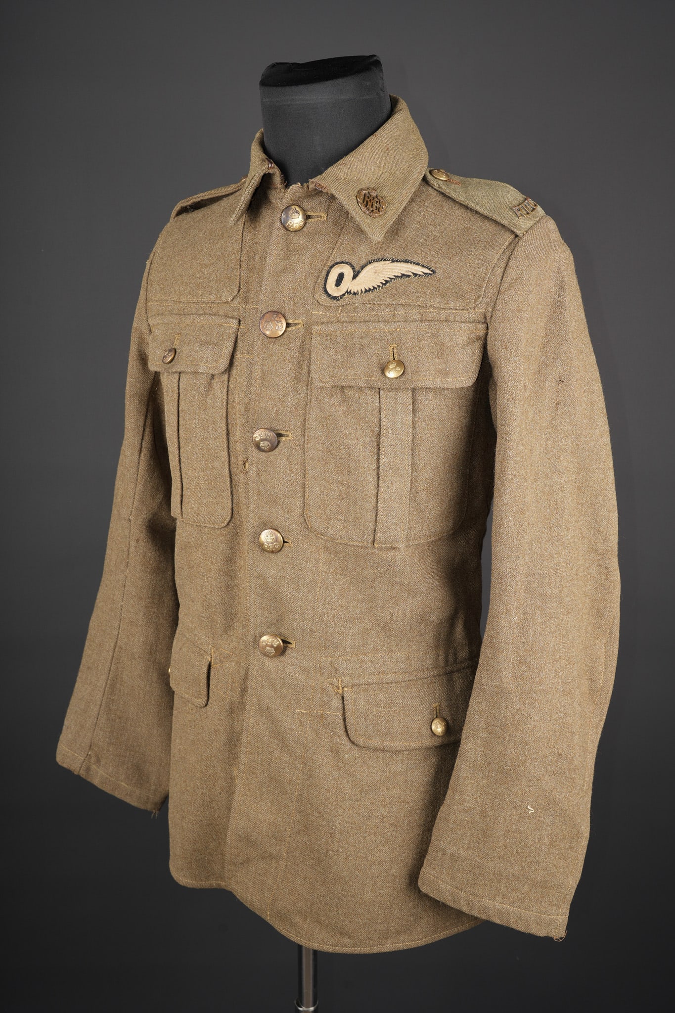 Tunique Observer Royal Flying Corps. Observer tunic of the Royal Flying Corps (1 of 13)