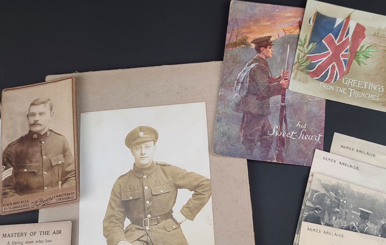 Documents anglais WWI. WWI British document. - 4