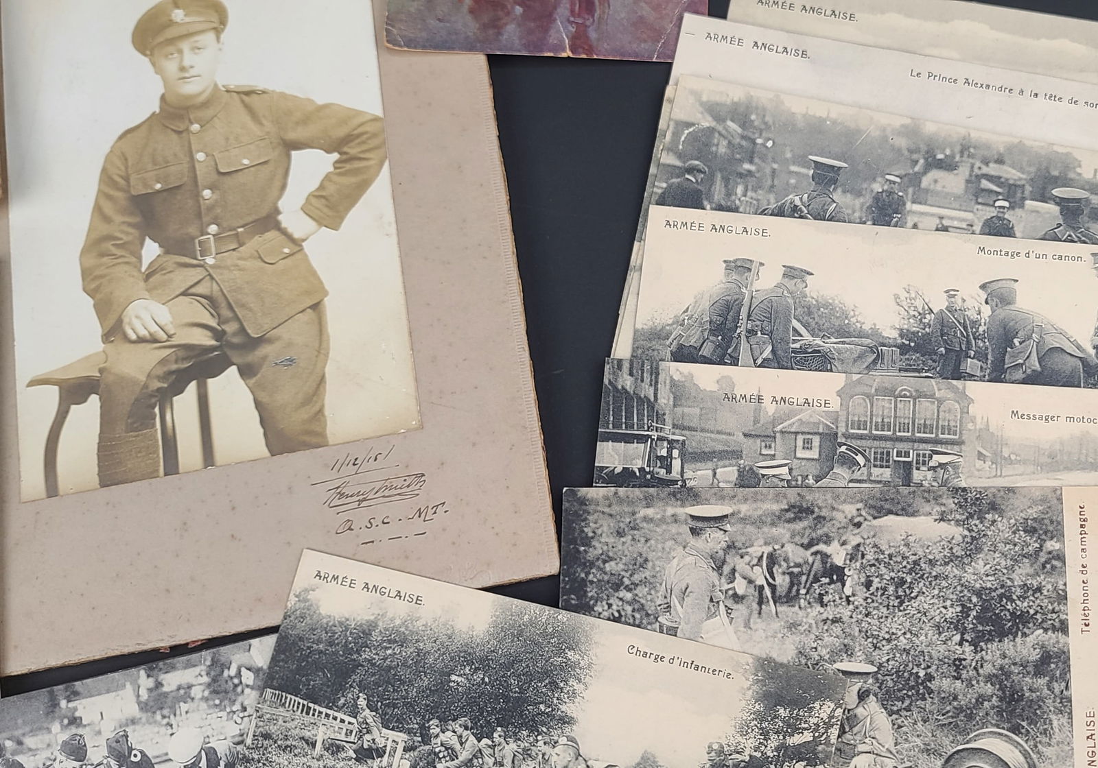 Documents anglais WWI. WWI British document. - 5