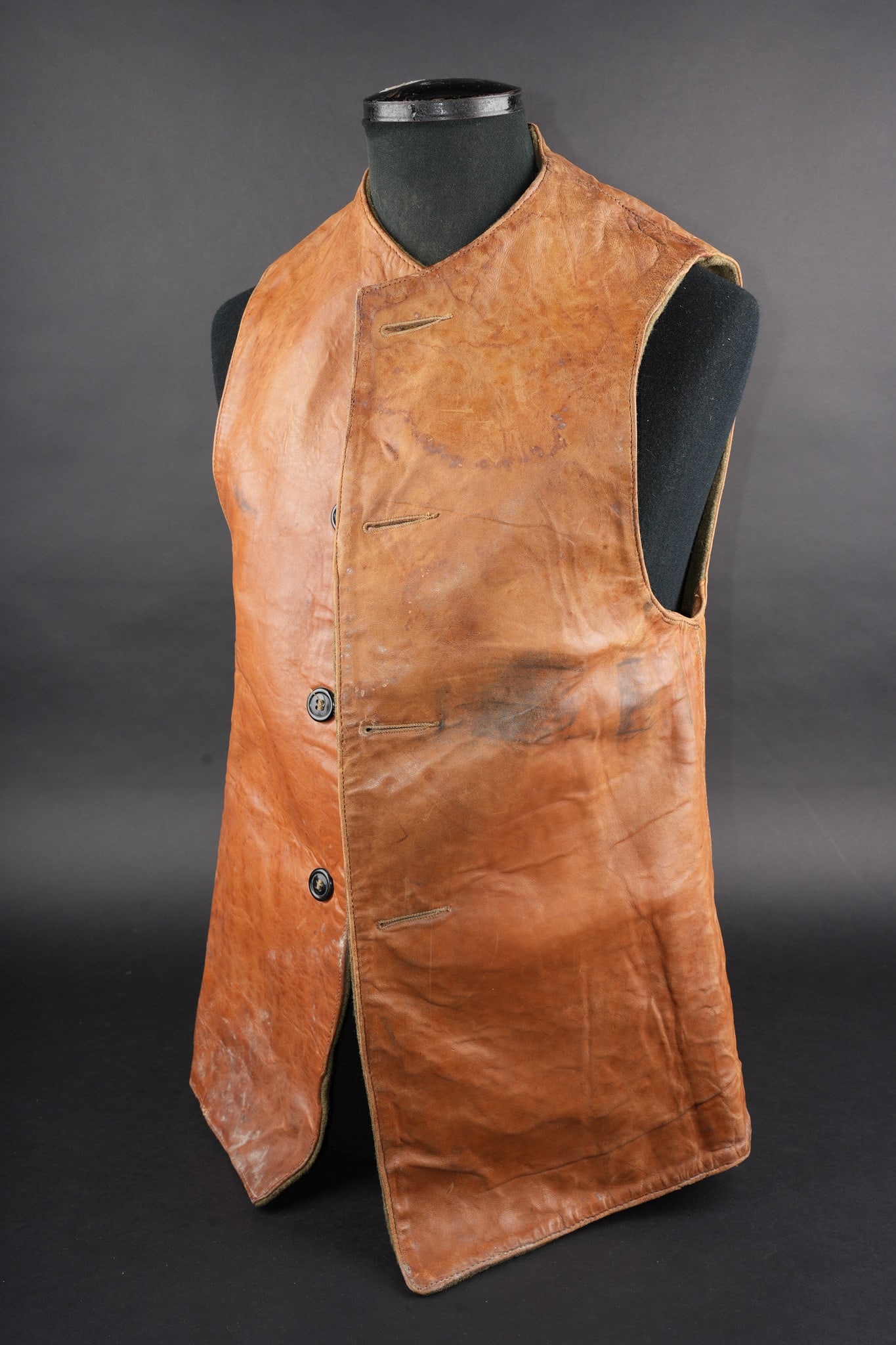Gilet en cuir Leather Jerkin. US Leather Jerkins. (1 of 7)