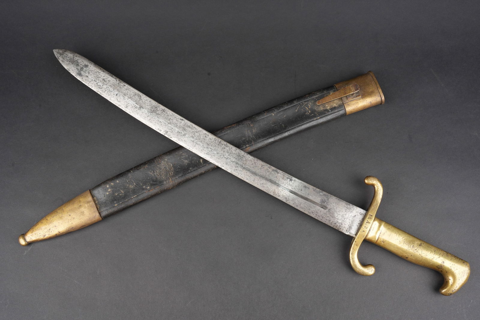 Glaive d artilleur prussien M1864 regimente. Regimented Prussian artillery short sword M1864 (1 of 8)