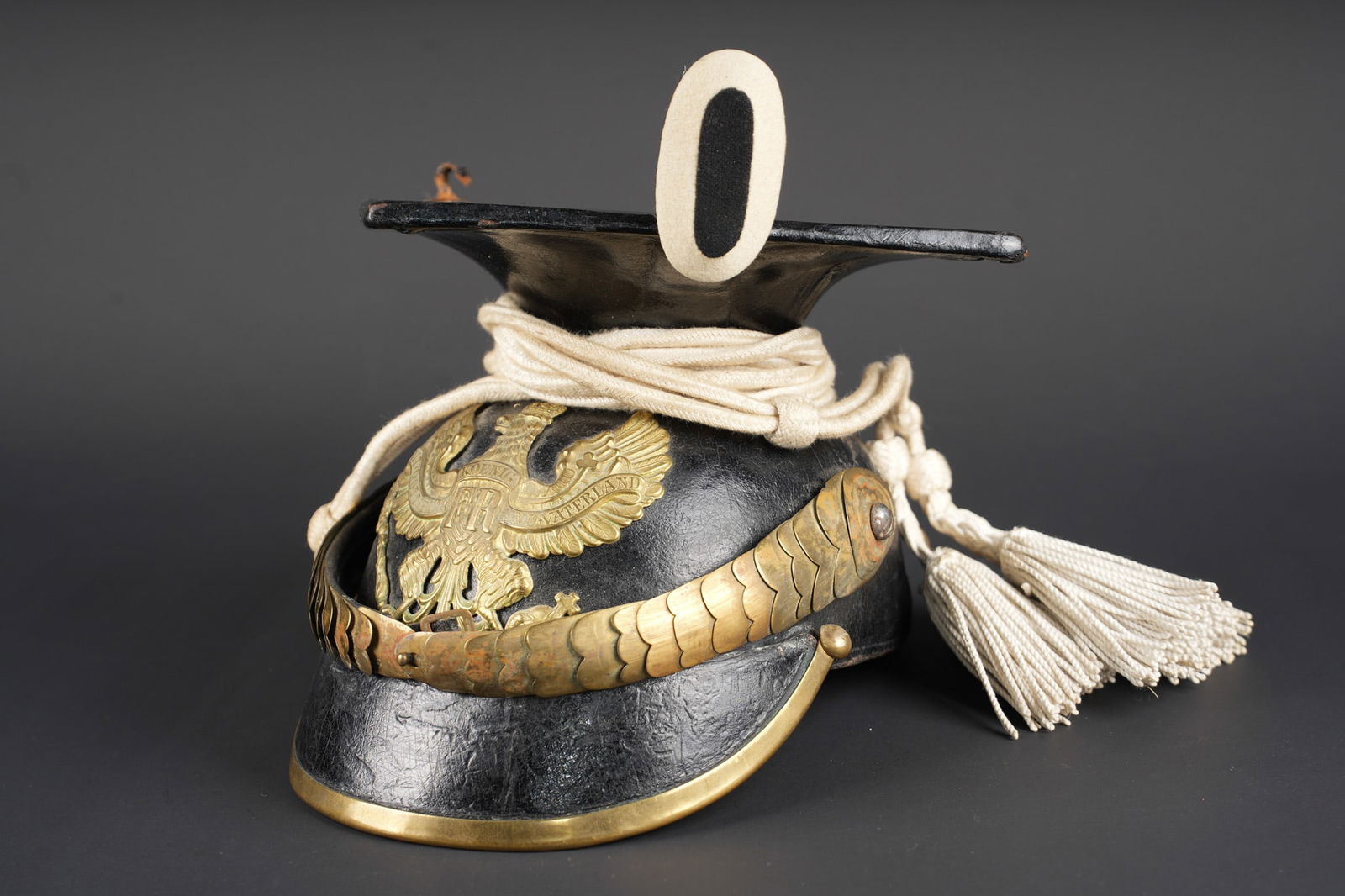 Tschapka troupe M1867-68 de Ulan prussien. Prussian Uhlan enlisted tschapka M1867–68 (1 of 8)