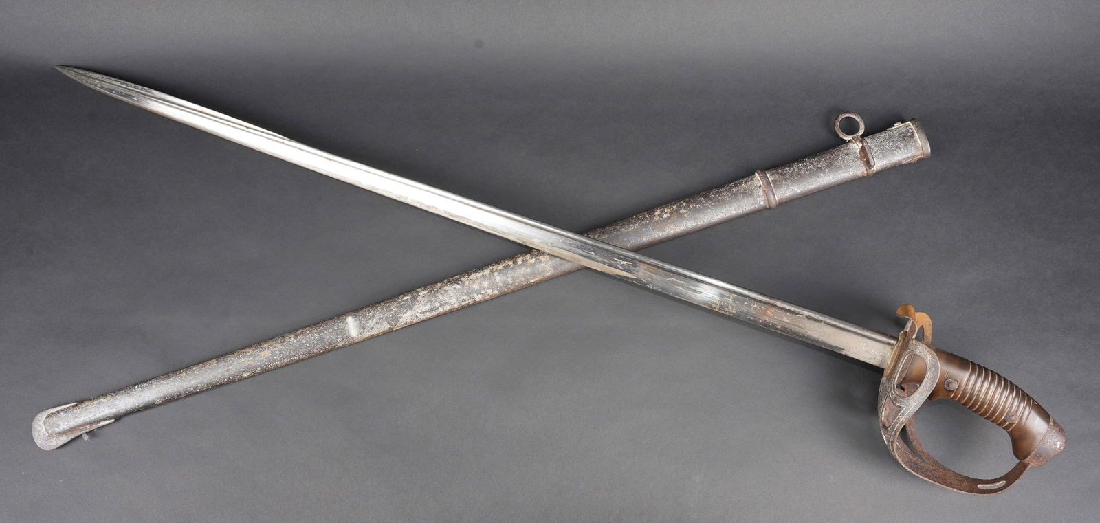 Sabre de cavalerie allemand Kavallerie Degen M1889 reglementaire prussien. German cavalry sabre, (1 of 7)