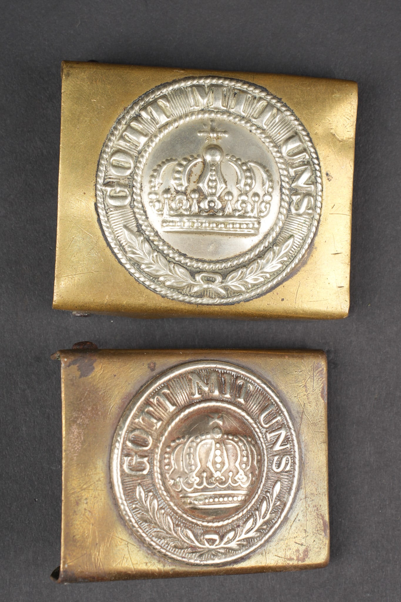 Boucles de ceinturon prussiennes. Prussian belt buckles (1 of 2)