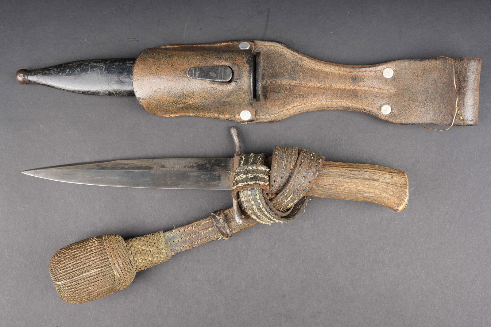 Poignard allemand. German dagger. - 2