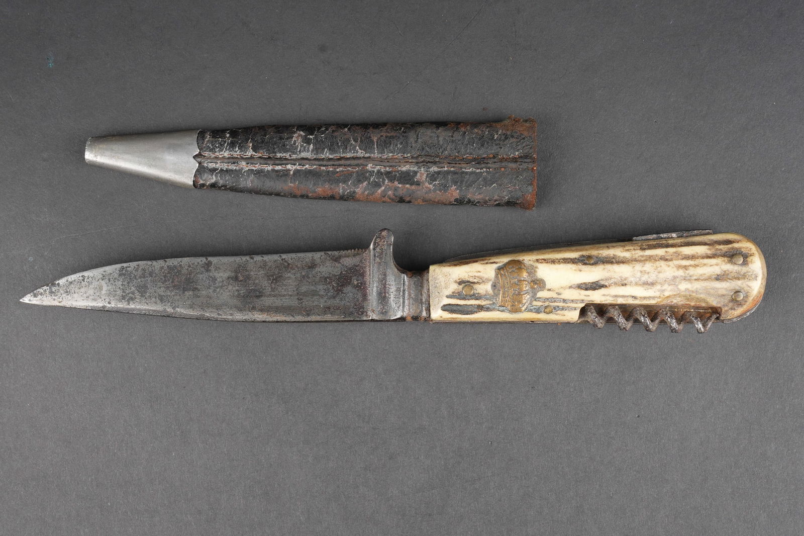 Poignard multifonction allemand. German multifunction dagger. - 3