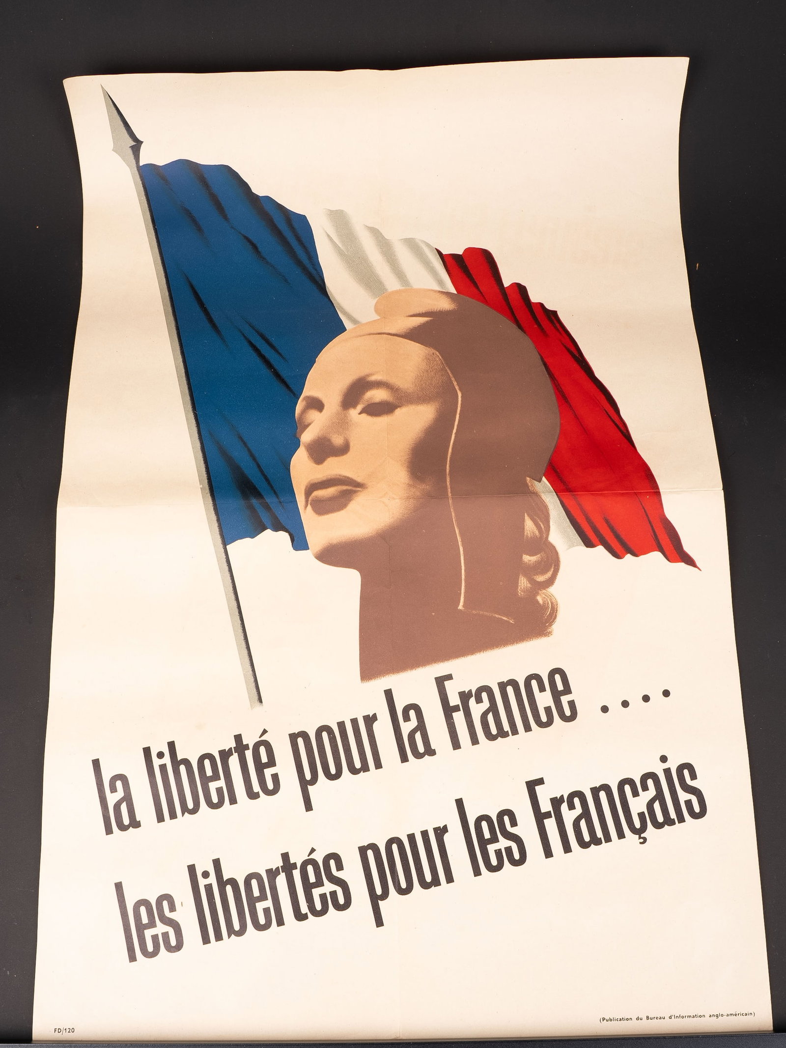 Affiche francaise. French poster. (1 of 5)