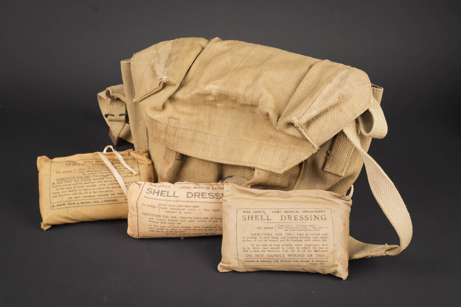 Musette britannique. British haversack. (1 of 11)