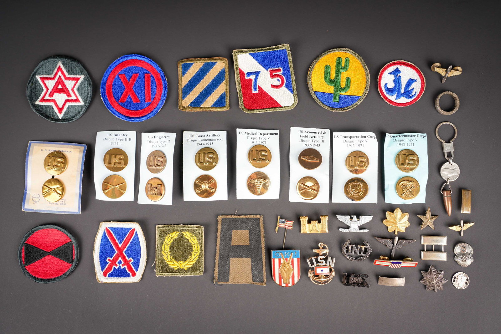 Insignes US. US Insignia. (1 of 19)