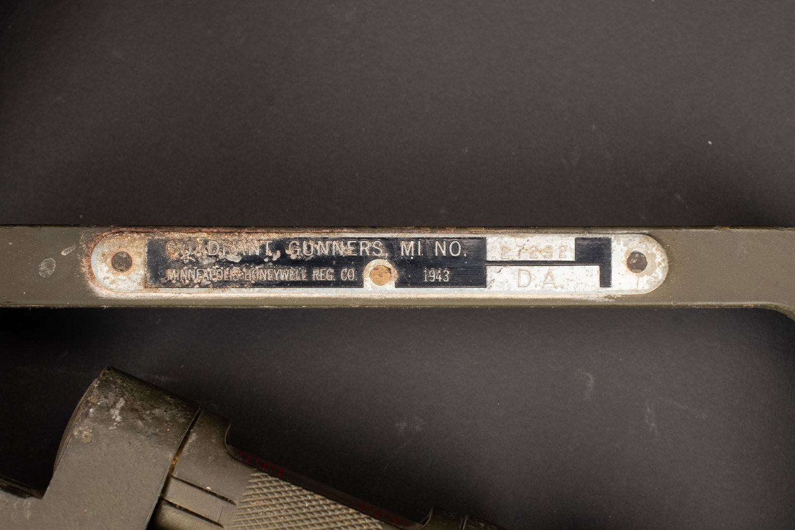 Clignometer US. US Army clinometer - 7